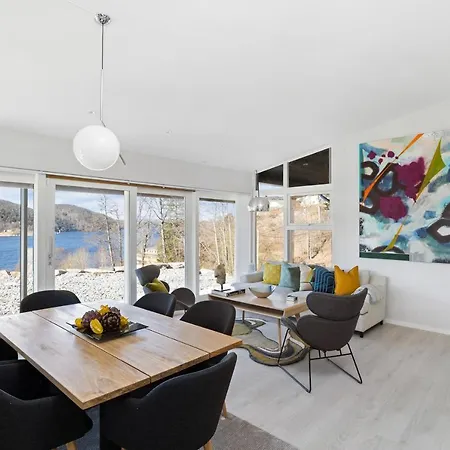 Funky With A Panoramic View Of The Oslofjord Feriehus *